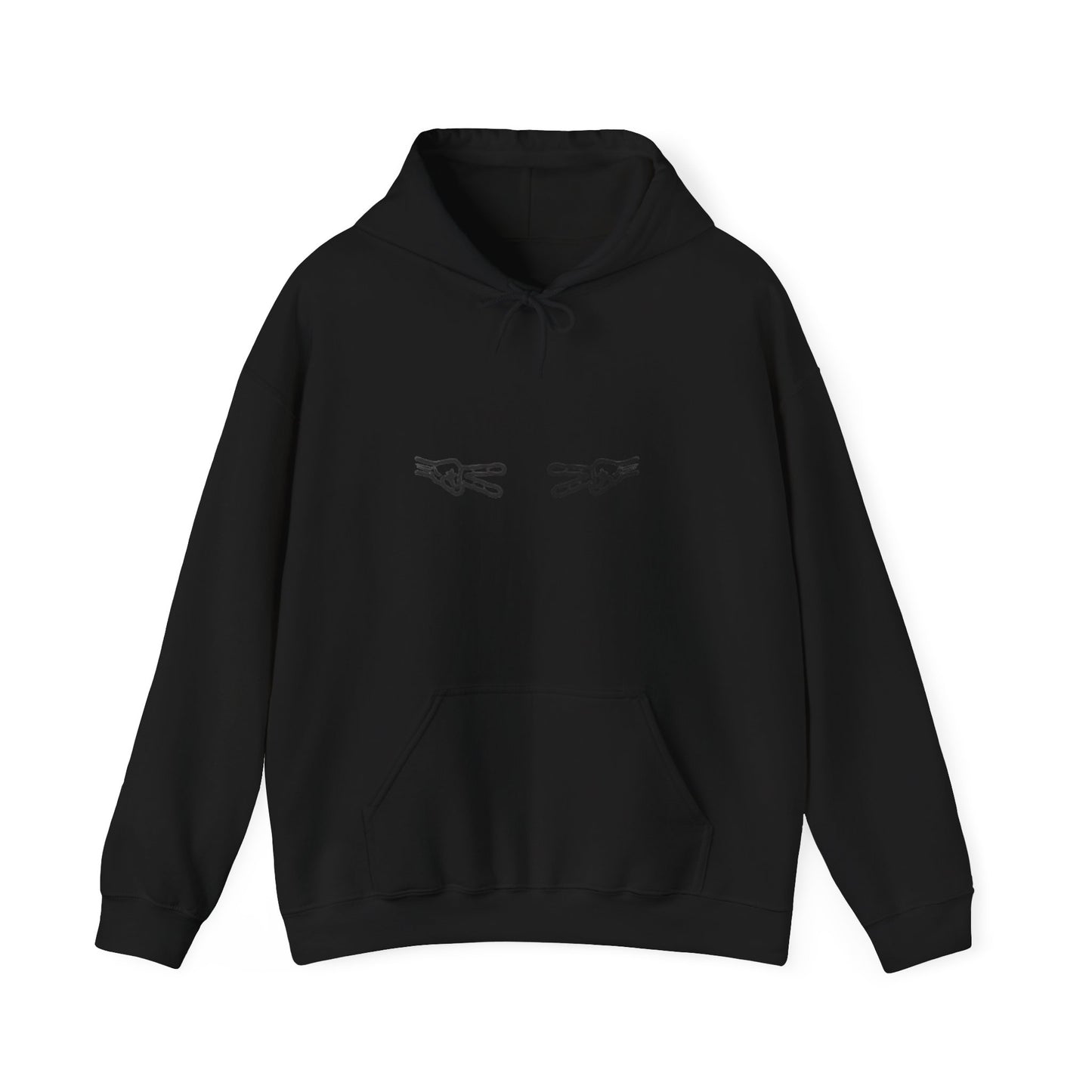 Unisex Hooded Sweatshirt with Playful Hand Design, Cozy Casual Wear for Everyone, Perfect Gift for Friends, Relaxing Days, and Fun [...]