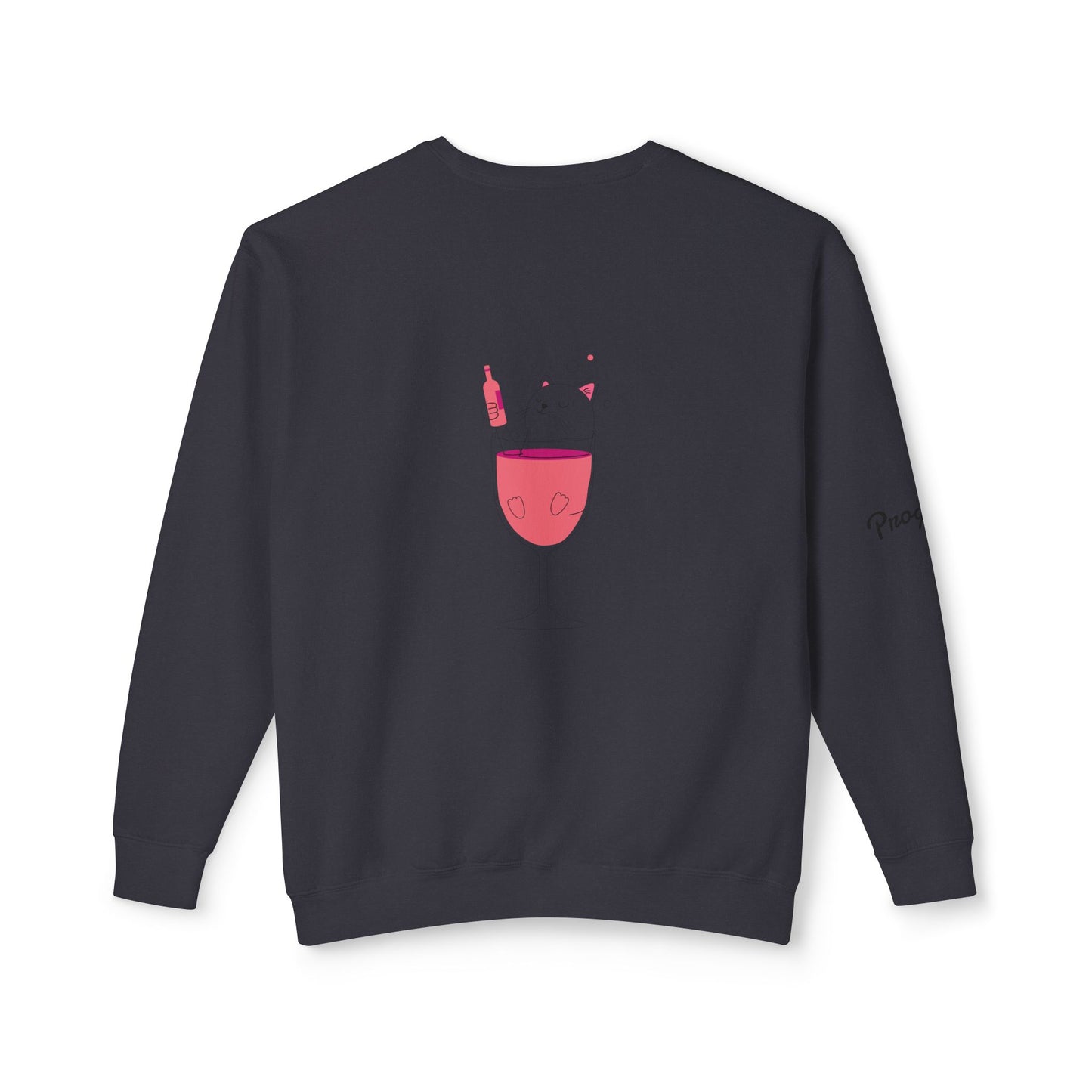 BLISS Unisex Lightweight Crewneck Sweatshirt, Cozy Apparel for Relaxation, Perfect Gift for Friends, Ideal for Chill Moments, Casual Style