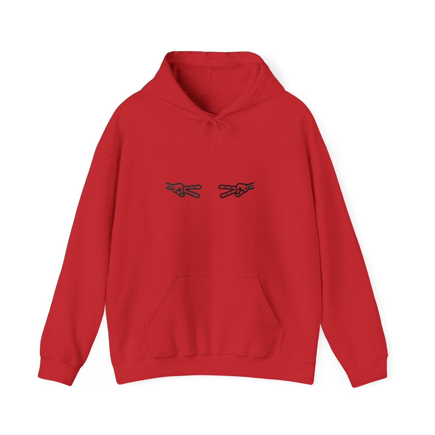 Unisex Hooded Sweatshirt with Playful Hand Design, Cozy Casual Wear for Everyone, Perfect Gift for Friends, Relaxing Days, and Fun [...]