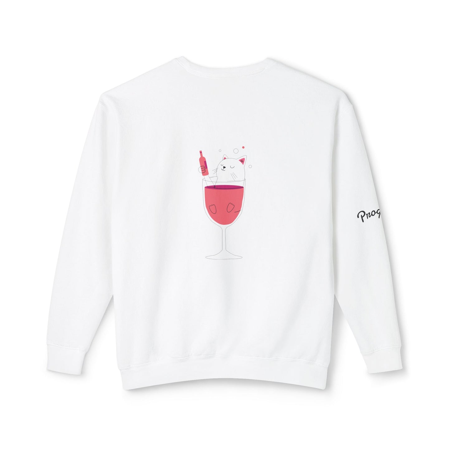 BLISS Unisex Lightweight Crewneck Sweatshirt, Cozy Apparel for Relaxation, Perfect Gift for Friends, Ideal for Chill Moments, Casual Style
